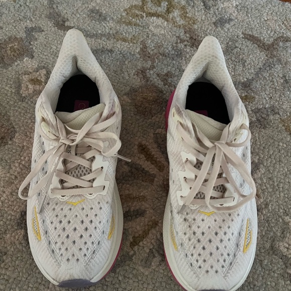 Women's Sneakers - Cream and Pink - Picture 2 of 9